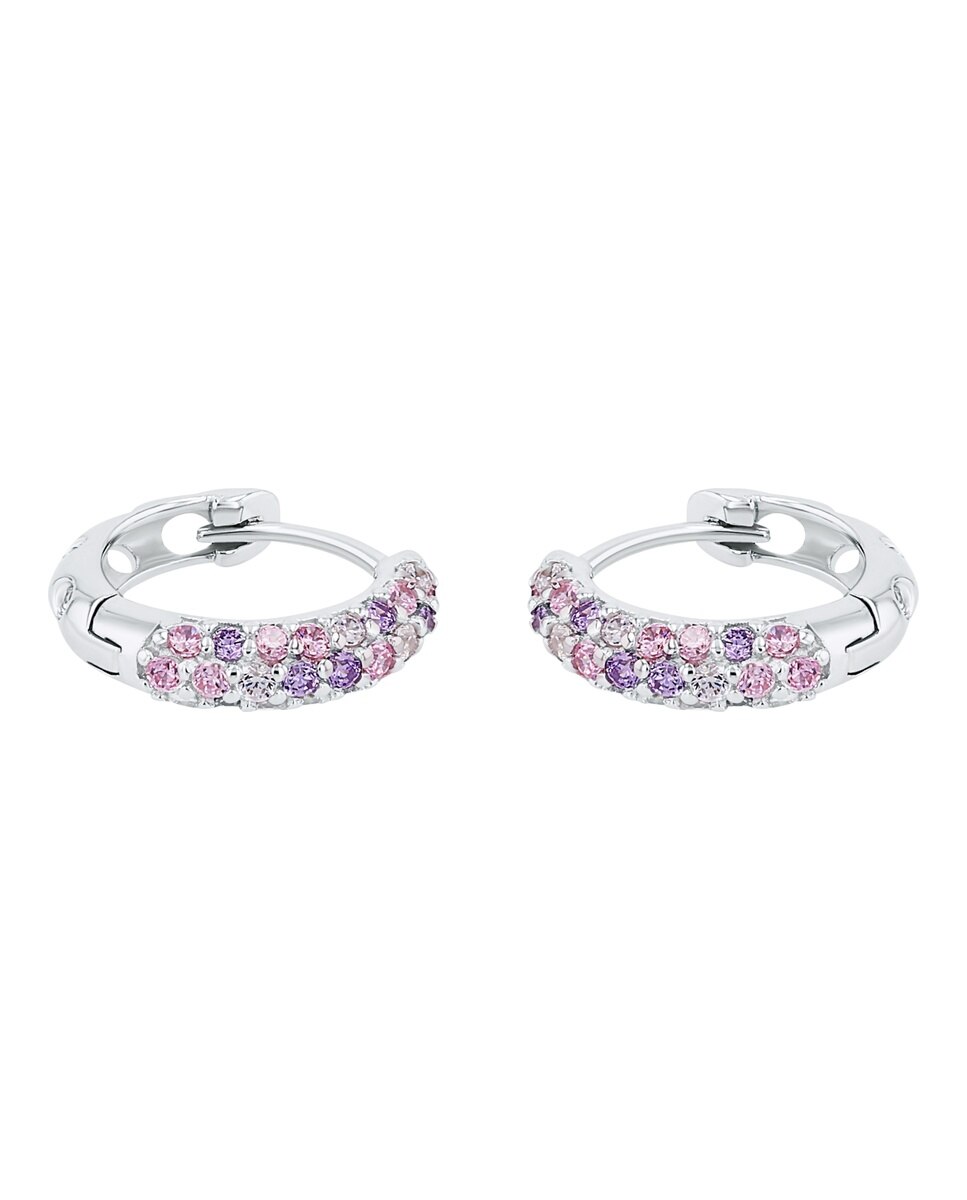 Aro para niñas, plata de ley 925 - Lily Princesa - Plata Plata-5