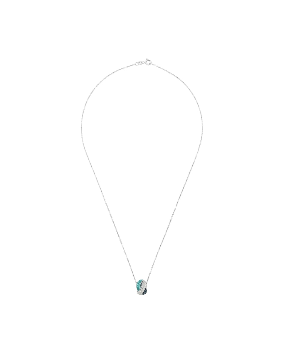 Collares de de ley 925 y cristal - Amor - Plata Plata-3