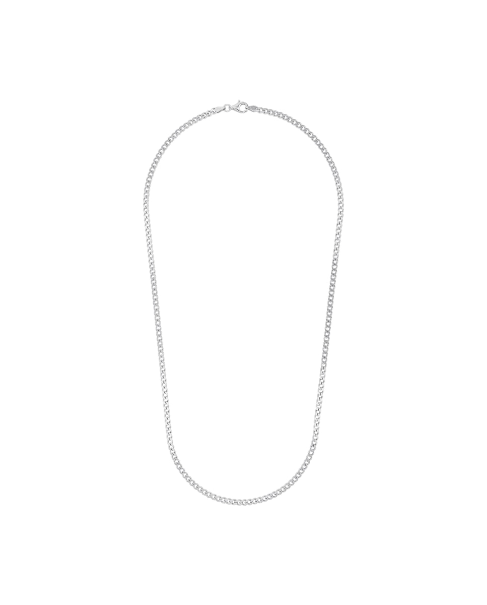 Collares para hombre de ley 925 - Amor - Plata Plata-3