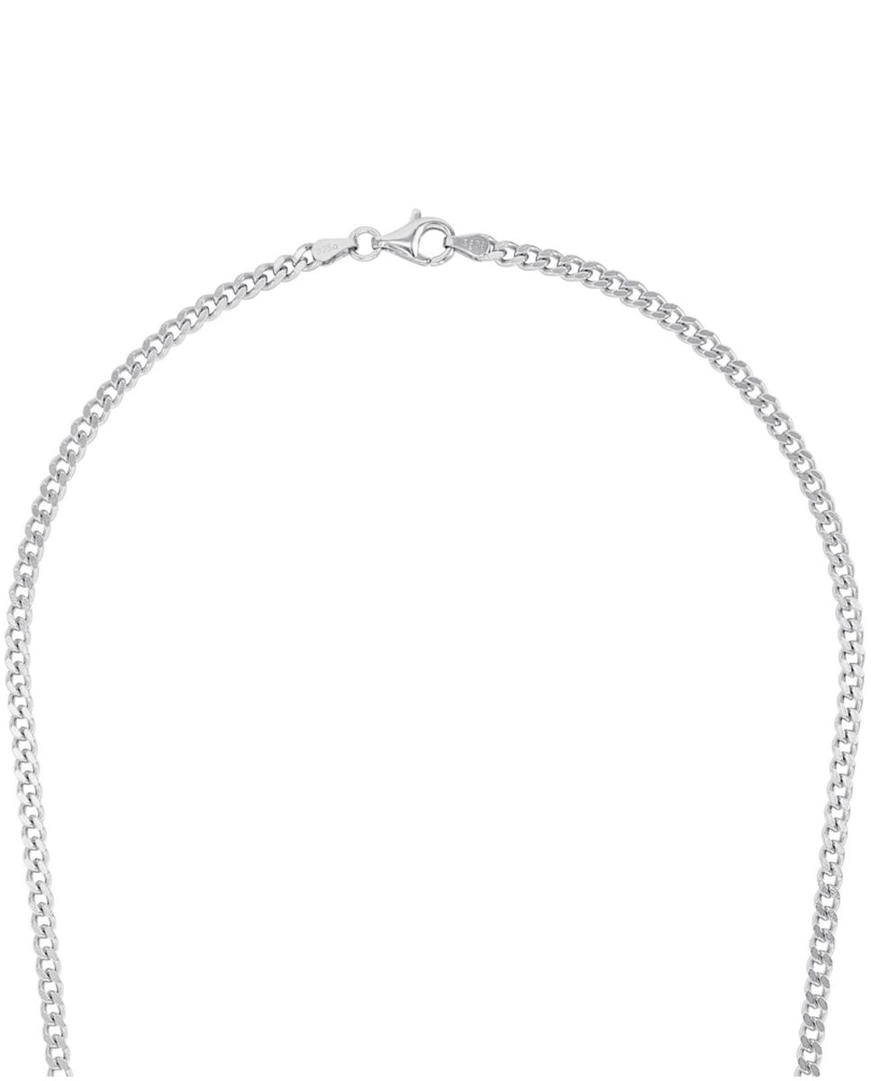 Collares para hombre de ley 925 - Amor - Plata Plata-4