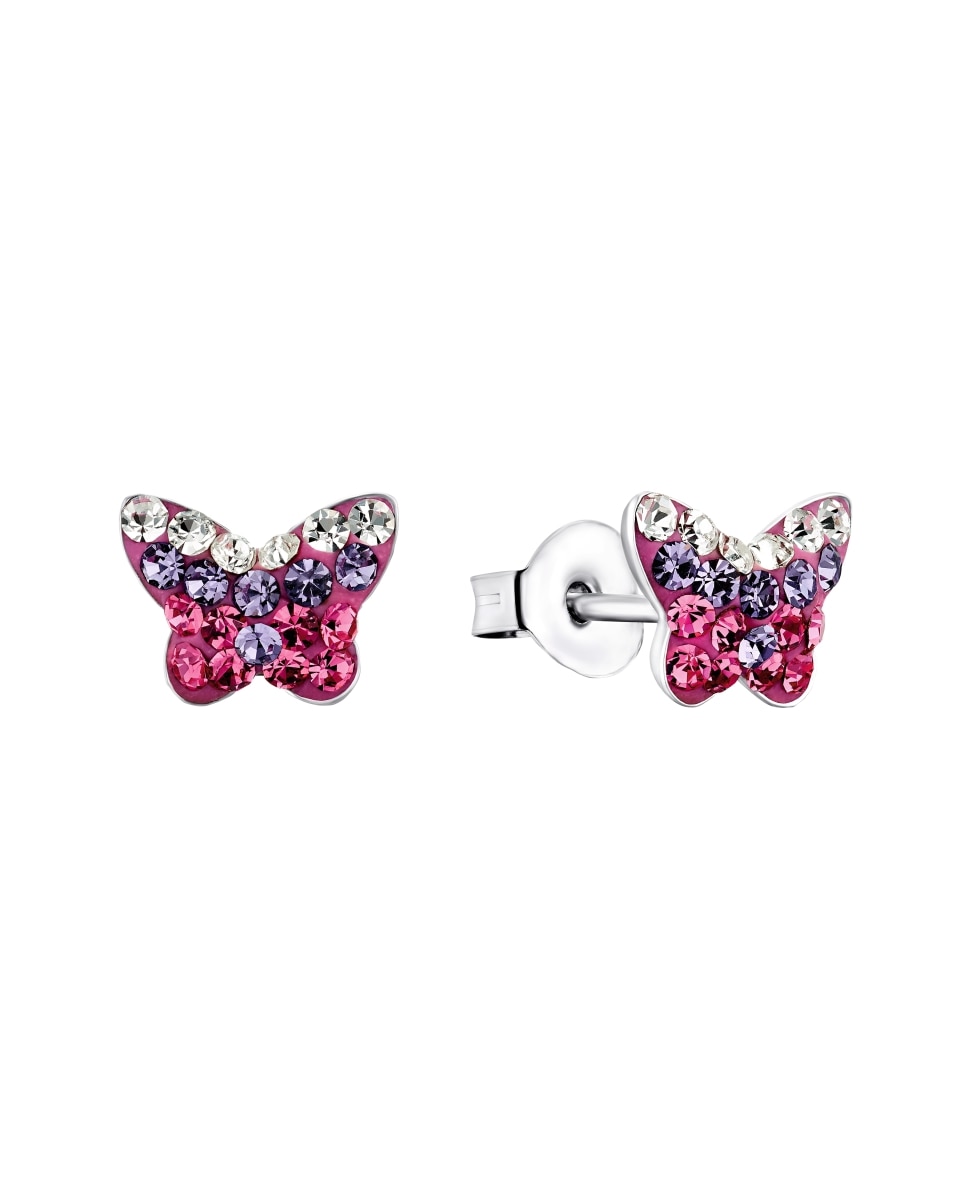 Imagen 0 de Pendiente Amor de plata 925 Mariposa