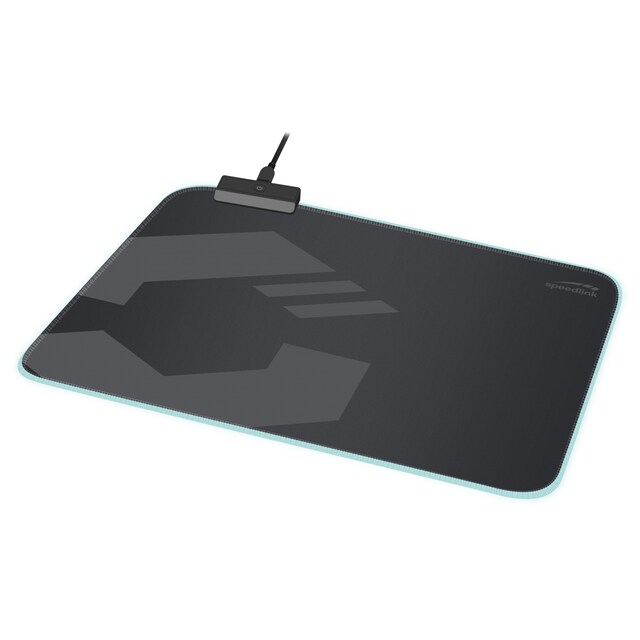 Imagen 0 de Alfombrilla para ratón Speedlink Levas Led Soft Gaming Mousepad Size M