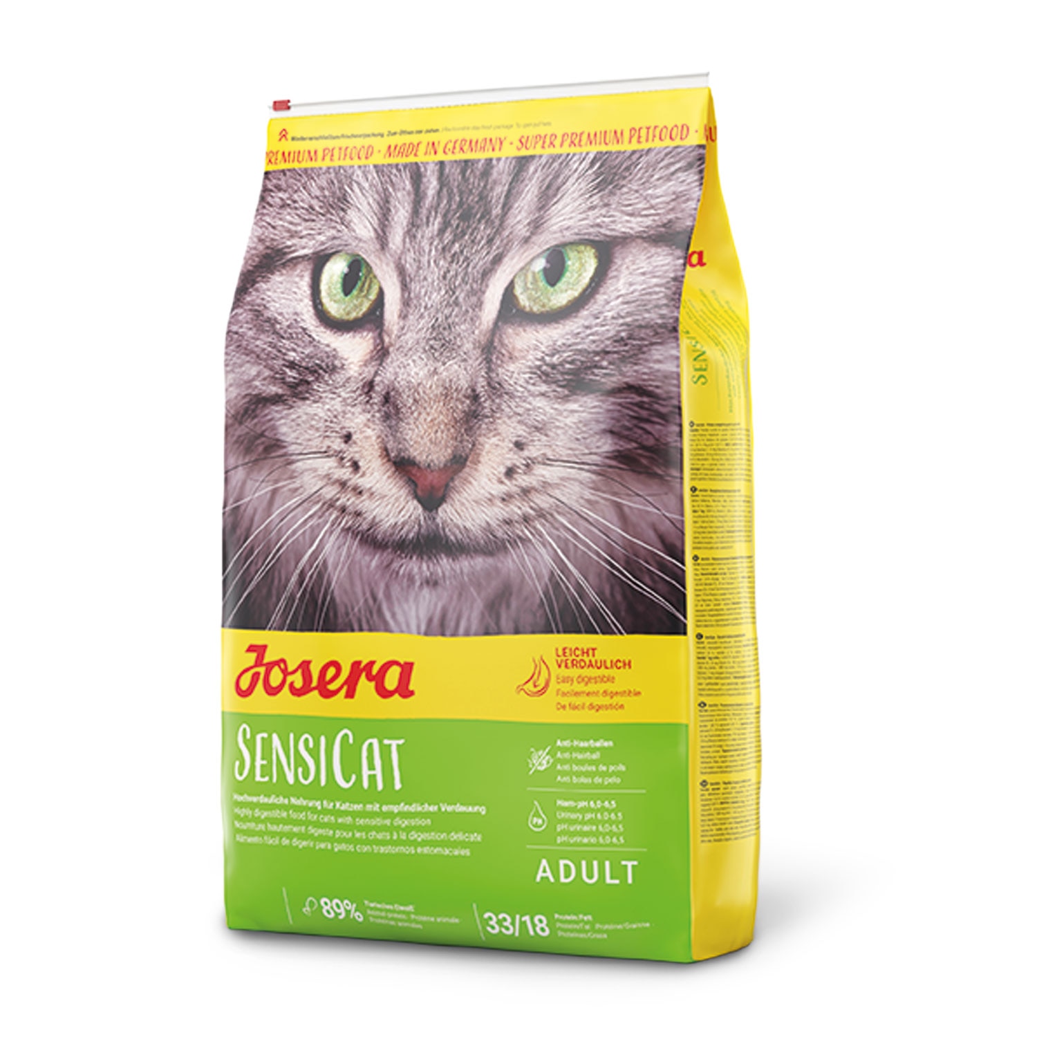 Pienso para gatos adultos SensiCat Josera 1