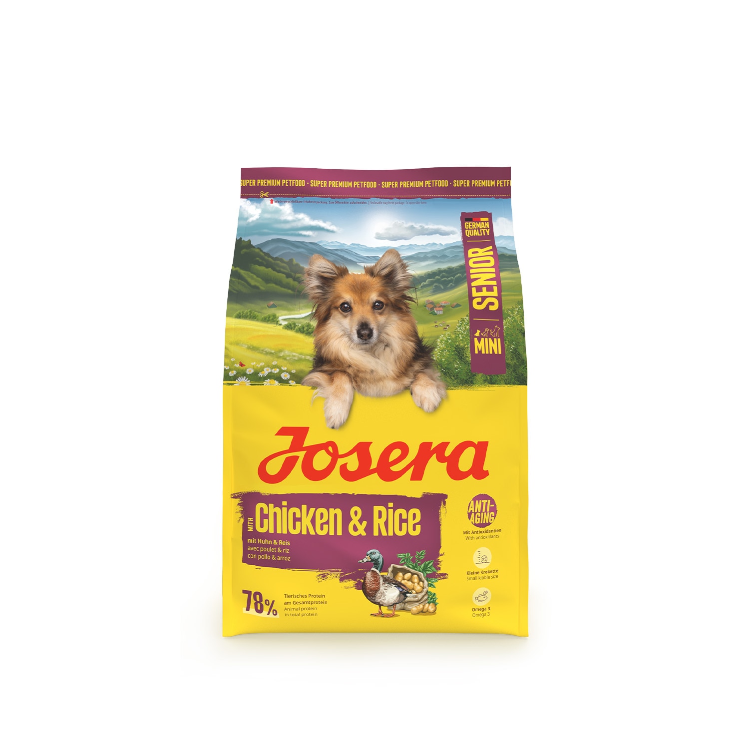 Imagen 0 de Pienso para perros mini senior Chicken & Rice Josera