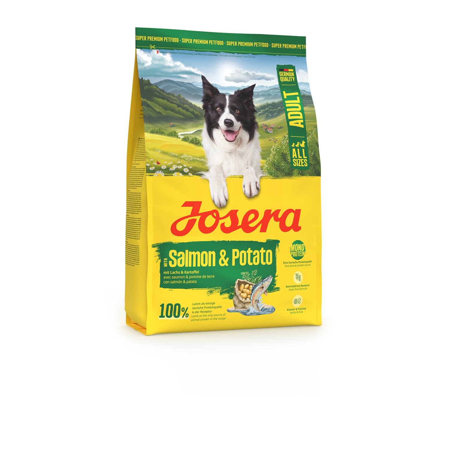 Pienso para perros adultos Salmon & Potato Josera 3