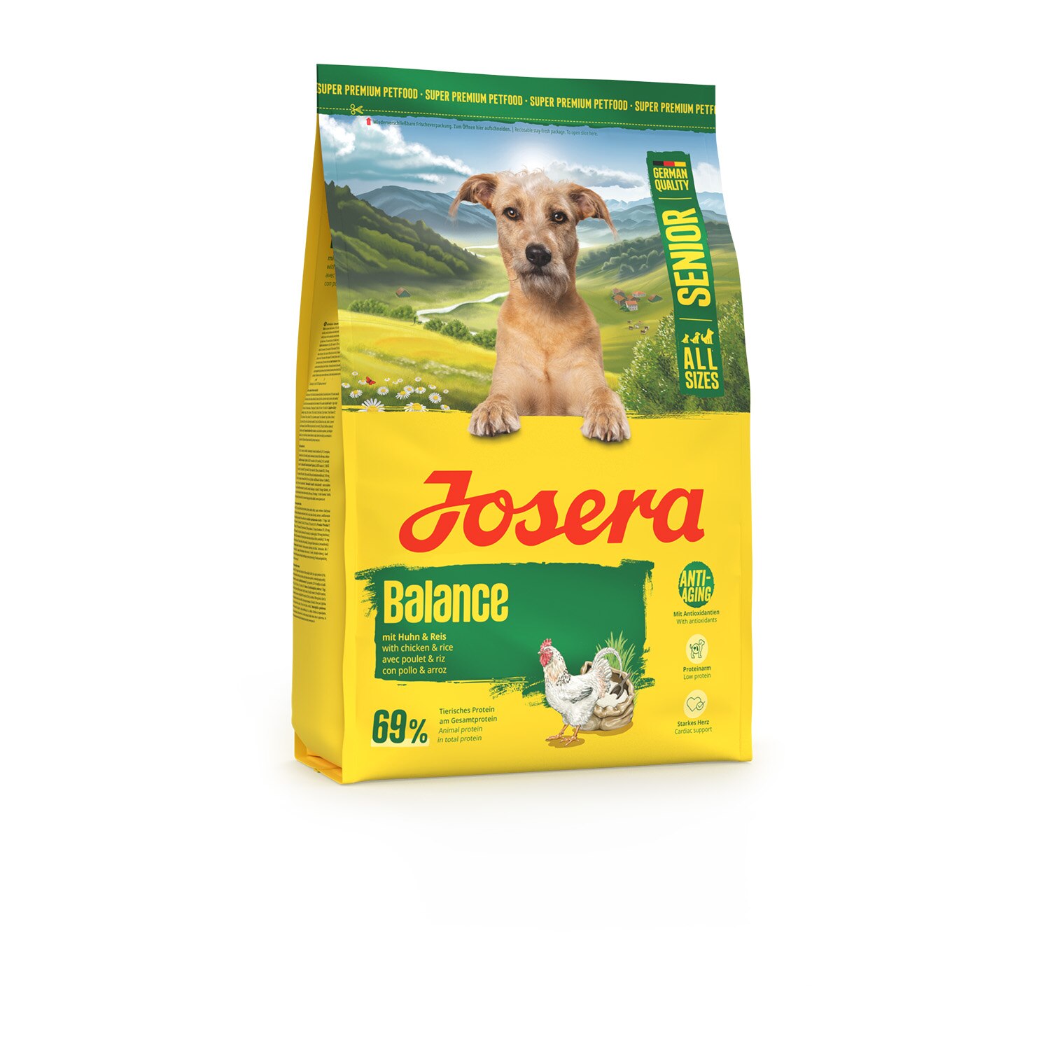 Pienso para perros senior Balance Josera 3