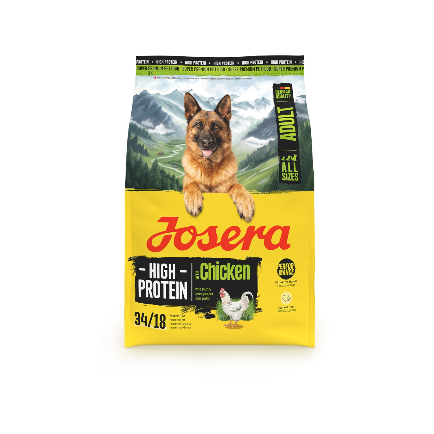 Imagen 0 de Pienso para perros adultos High Protein Chicken Josera