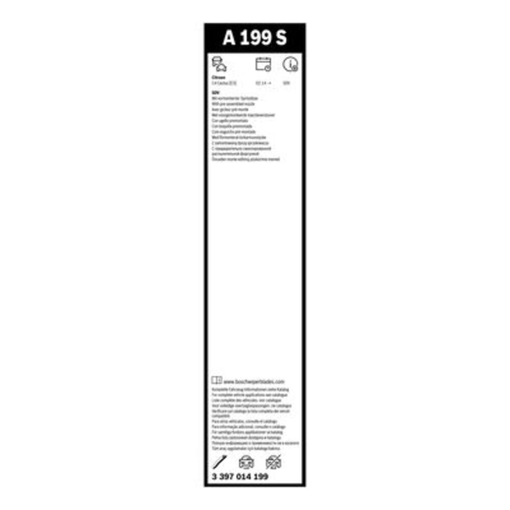Imagen 2 de Escobillas limpiaparabrisas de coche Aerotwin A199S 650/425mm Bosch