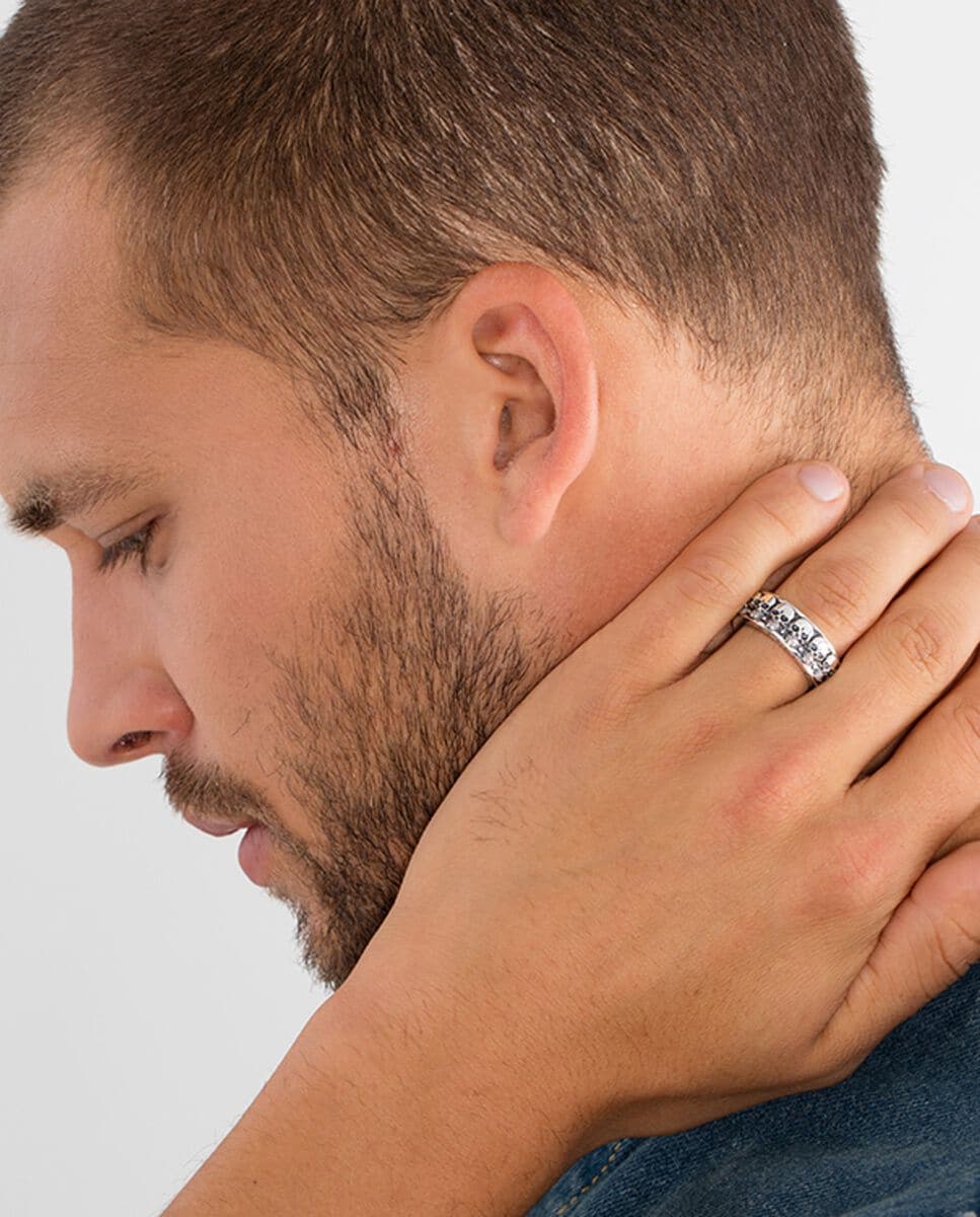 Anillo Plata 925 Anillo Calavera El Corte InglÃ©s Anillo De Hombre