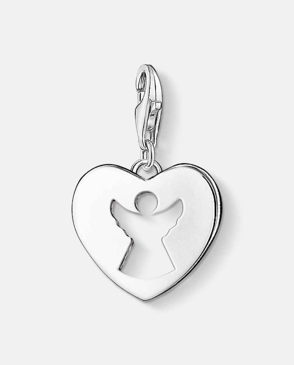 Colgante charm corazón ángel guarda - Thomas Sabo - Plata Plata-2