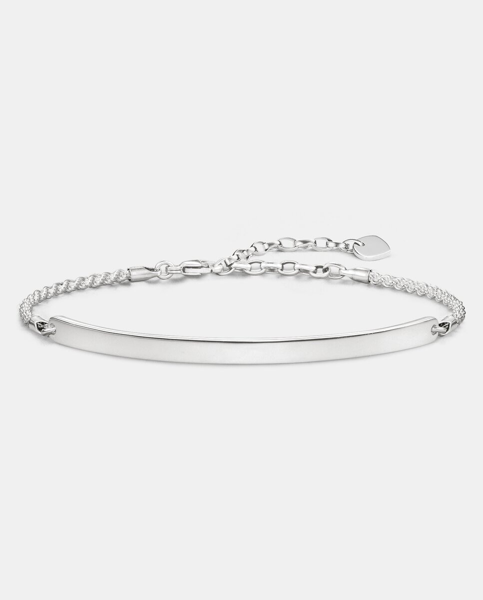 Pulsera de cadena clásica de - Thomas Sabo - Plata Plata-1