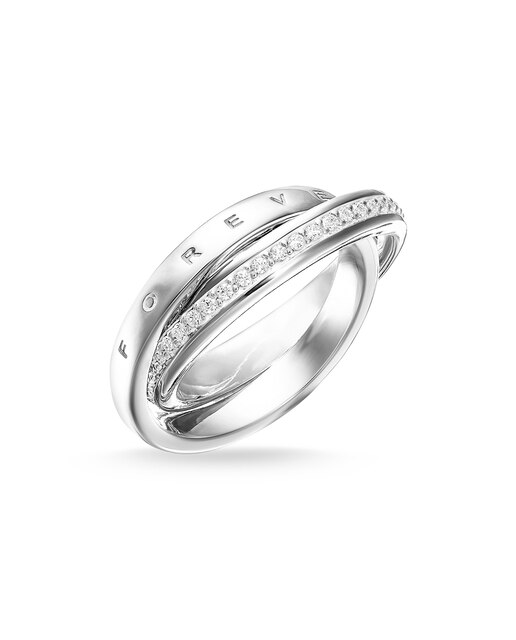 Anillos De Plata Para Dama Anillo Thomas Sabo TR2185 Plata 925