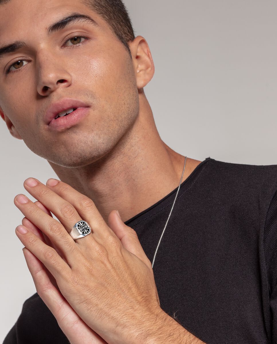 Anillo brújula negro de - Thomas Sabo - Plata Plata-2