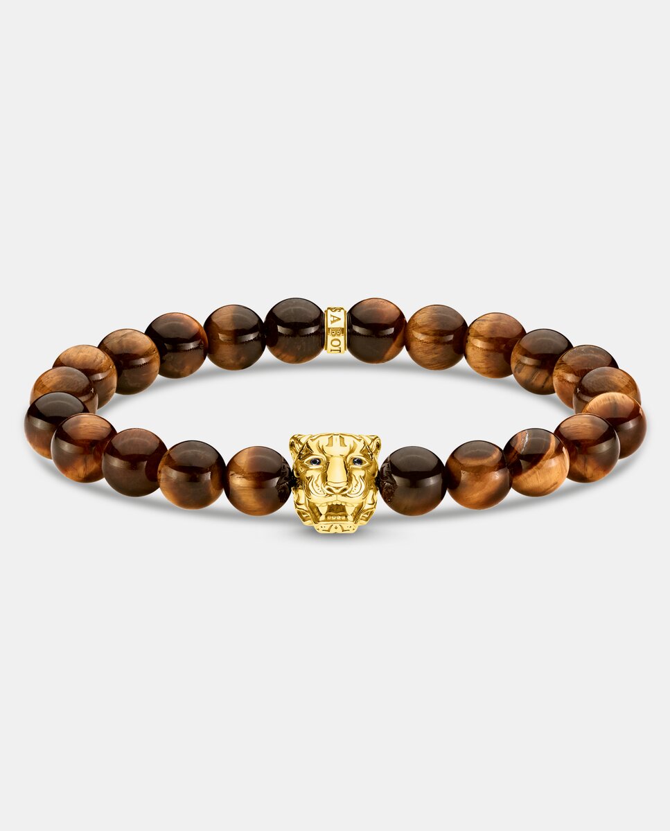 Imagen 0 de Pulsera tigre oro Marrón