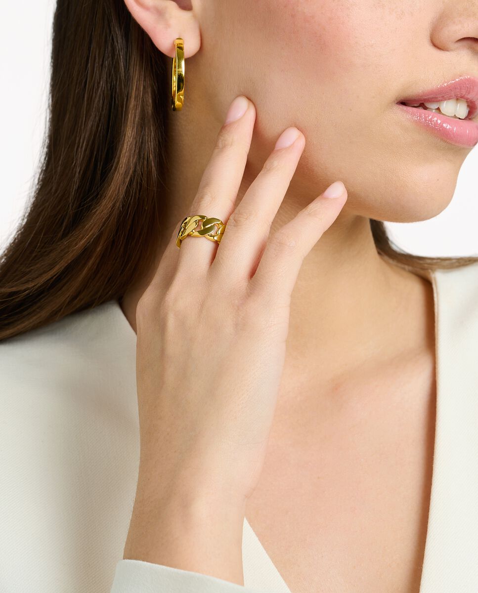 Anillo enlaces chapado en - Thomas Sabo - Oro Oro-2