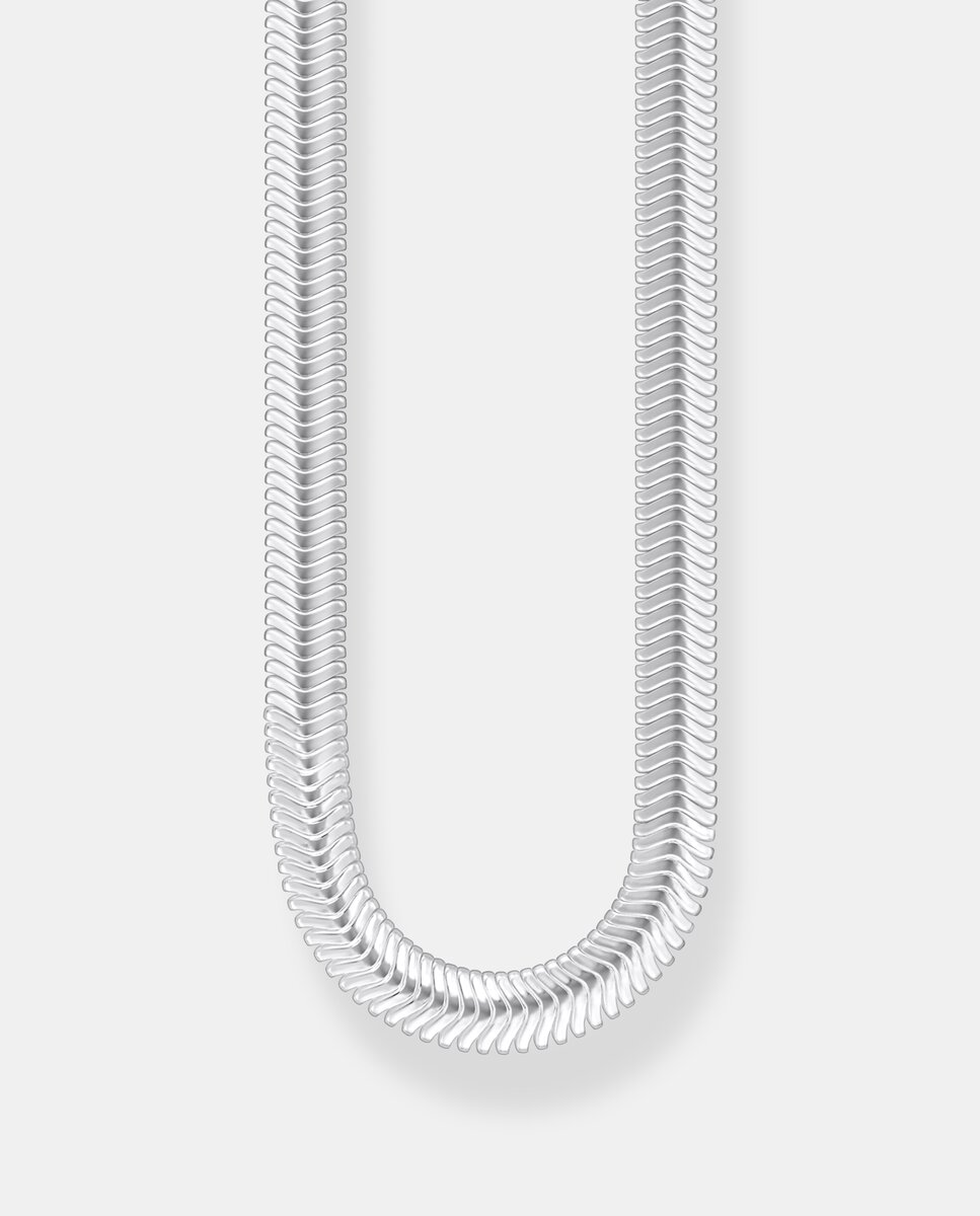Cadena serpiente de plata grosor 4 mm Plata Thomas Sabo Plata-1