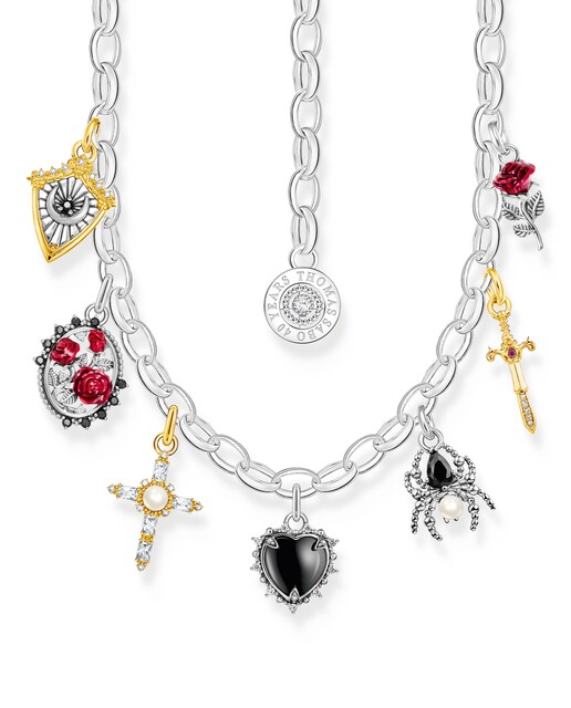 Imagen 0 de Cadena con Colgantes True Romance plata