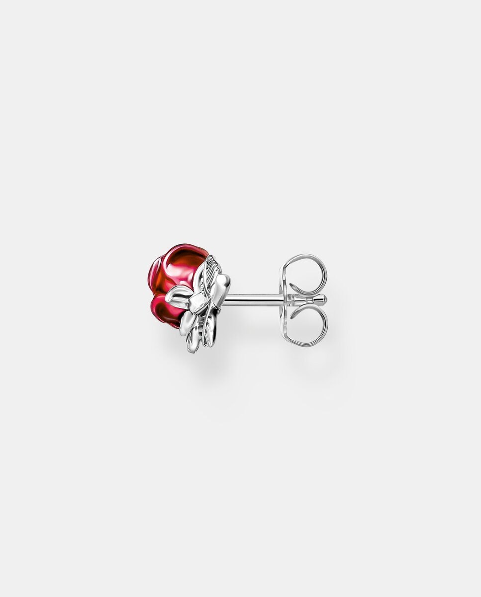 Pendientes rosa roses romance - Thomas Sabo - Plata Plata-2