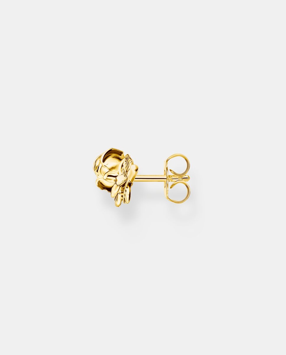 Pendientes chapados en oro rosa roses romance - Thomas Sabo - Oro Oro-2
