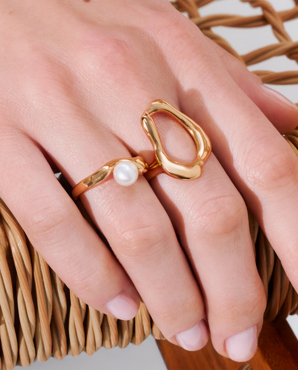 Anillo chapado natural beauty en - Thomas Sabo - Oro Oro-3