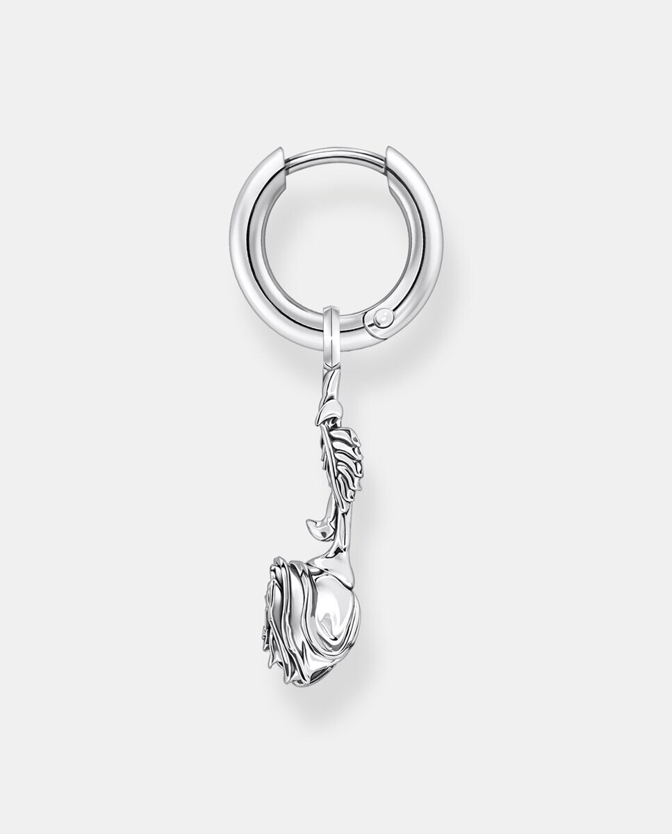 Aro individual con colgante midnight rose de - Thomas Sabo - Plata Plata-2