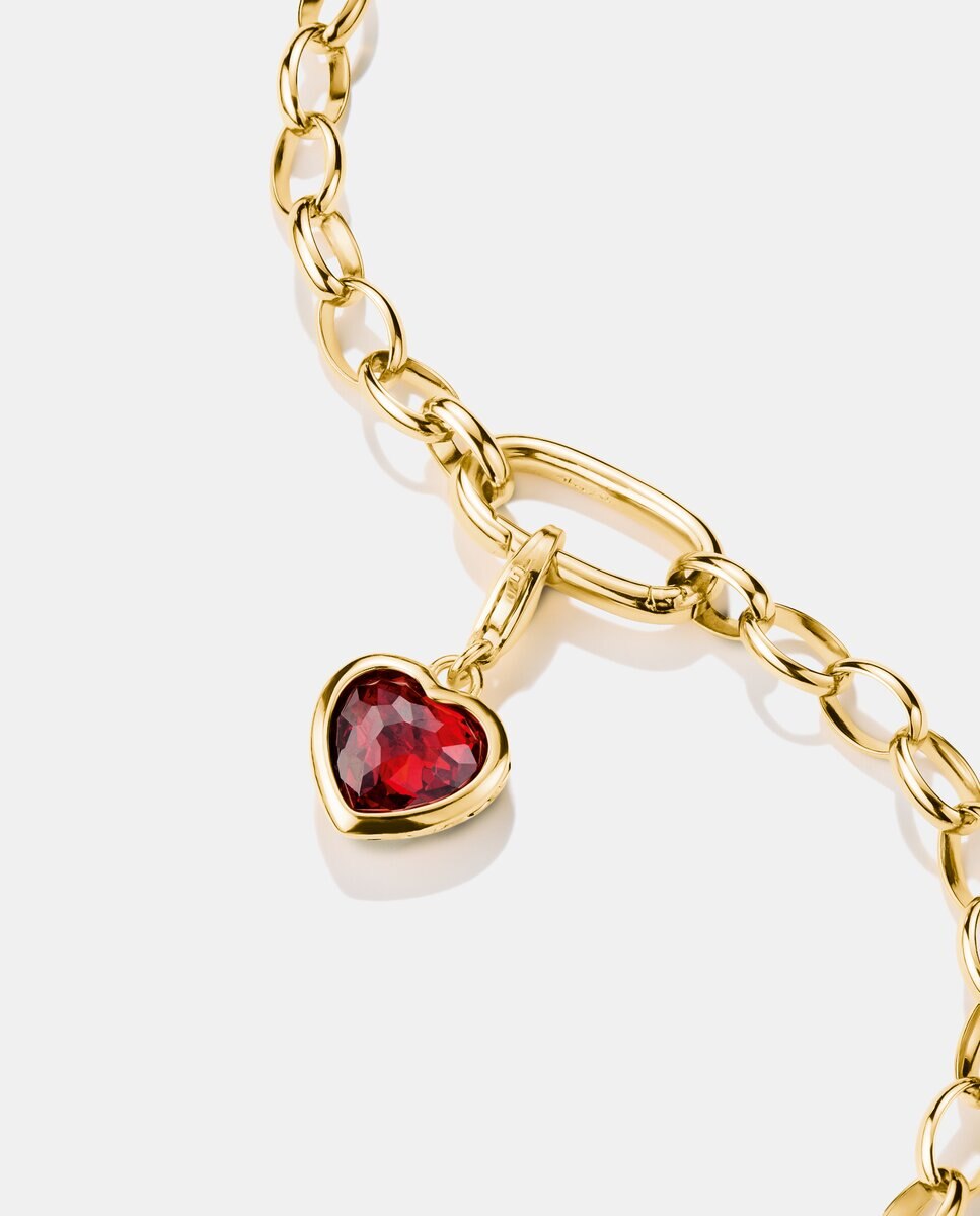 Charm corazón chapado en oro rojo - Thomas Sabo - Oro Oro-2