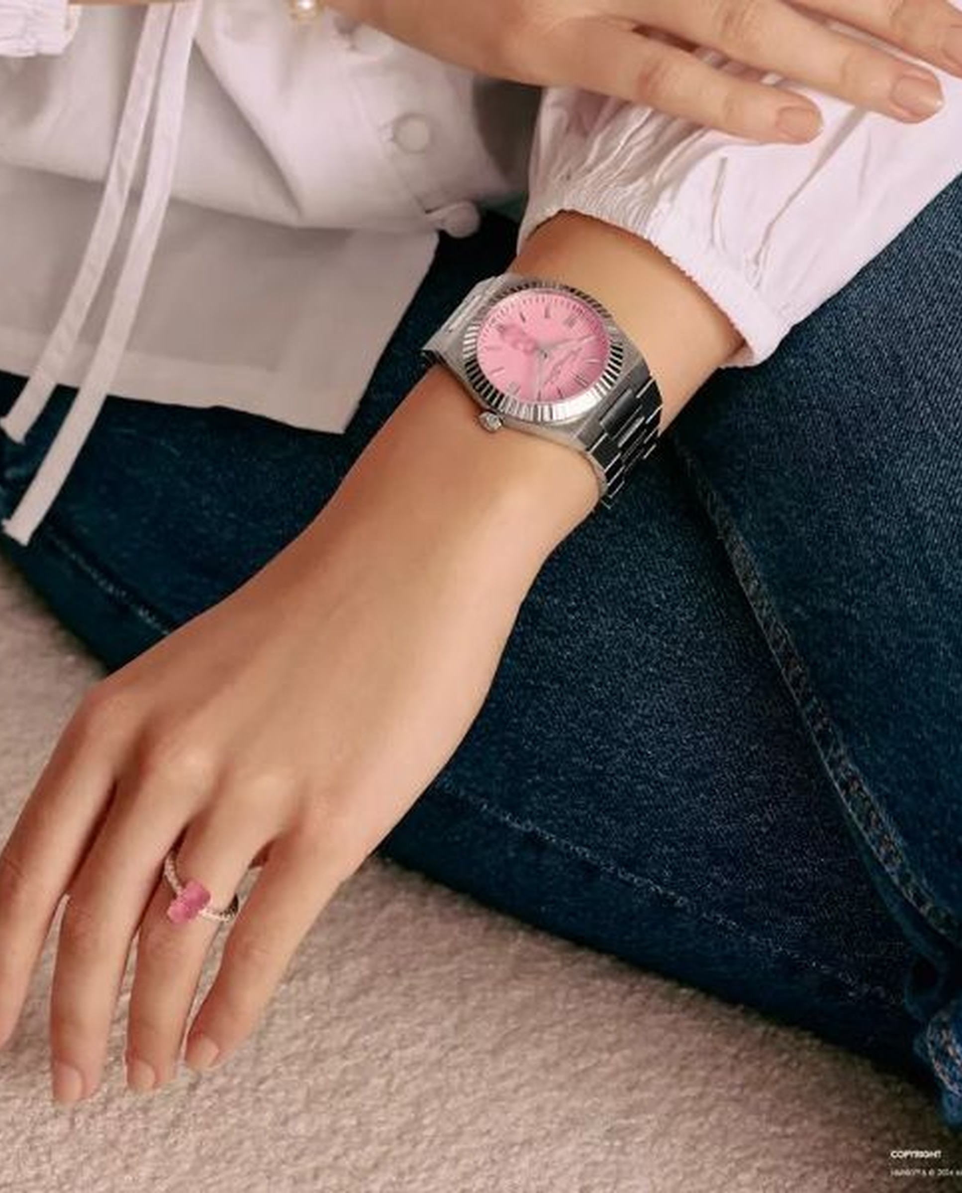Reloj haribo "osito de oro" 39 mm rosa - Thomas Sabo - Plata Plata-3