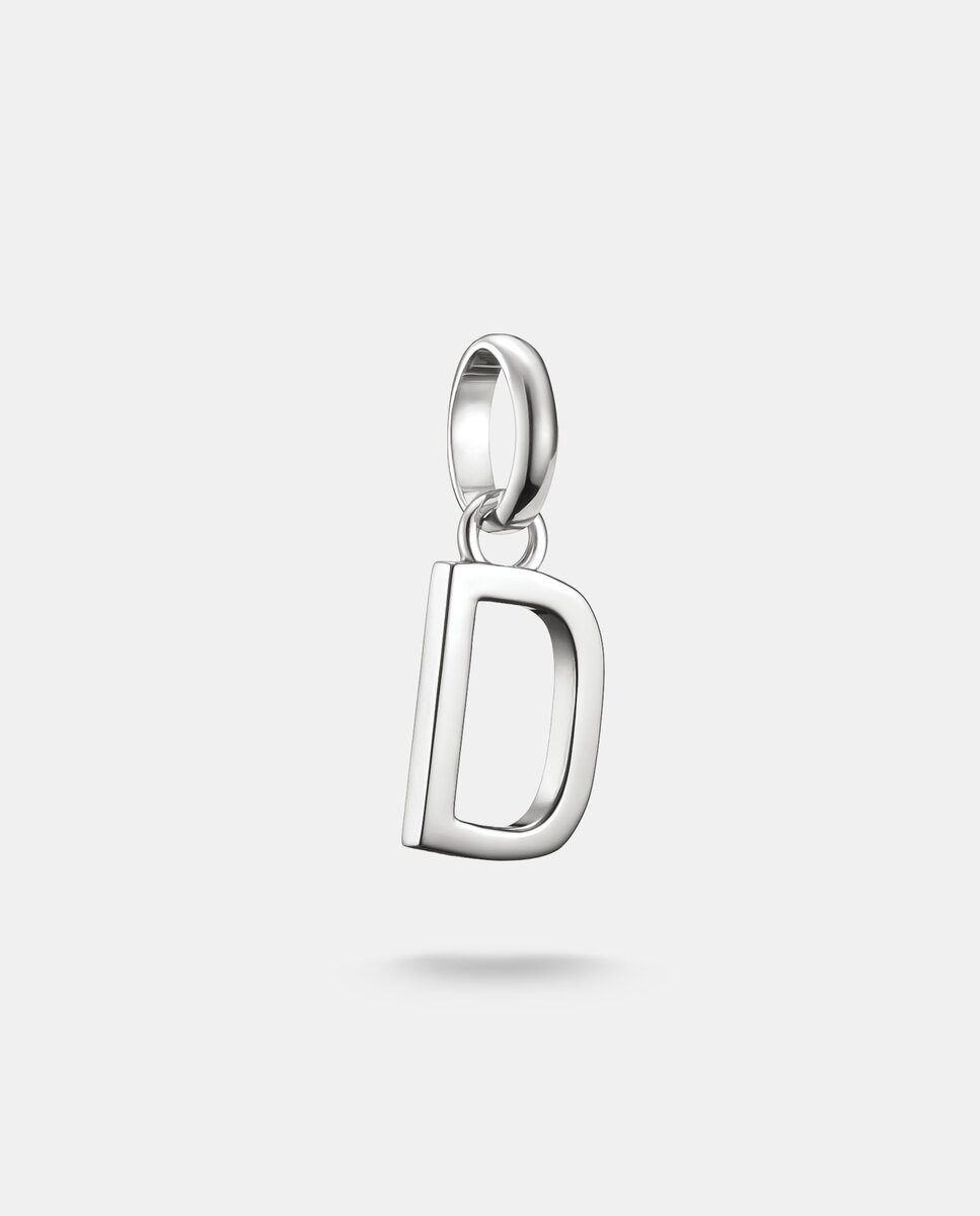 Imagen 0 de Colgante charm letra d connect plata Plata