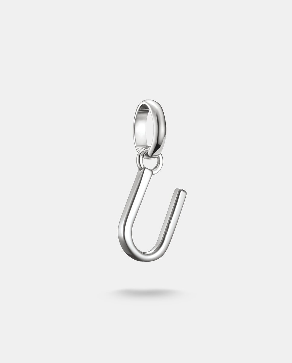 Imagen 0 de Colgante charm letra u connect plata Plata