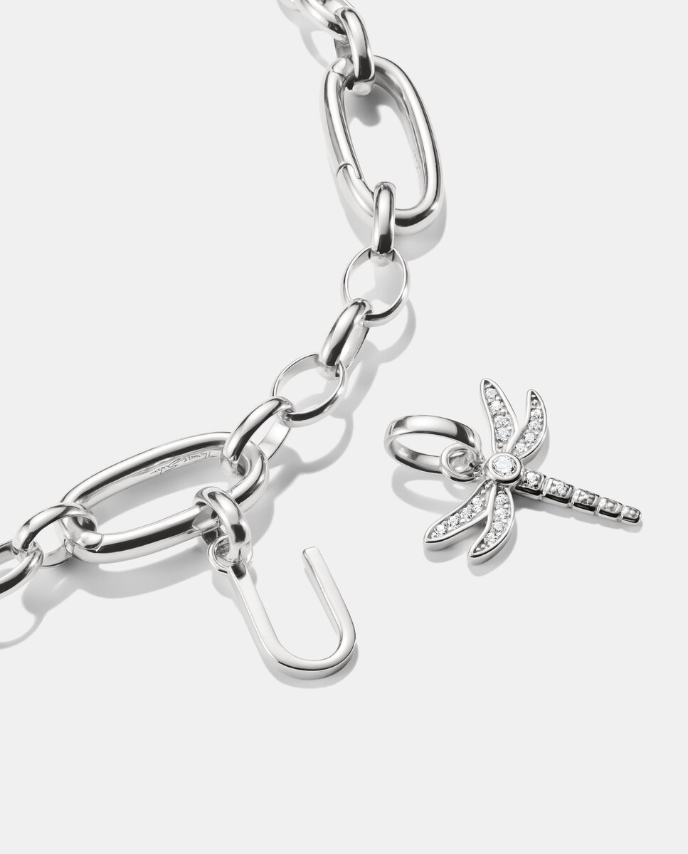 Colgante charm letra u connect - Thomas Sabo - Plata Plata-2