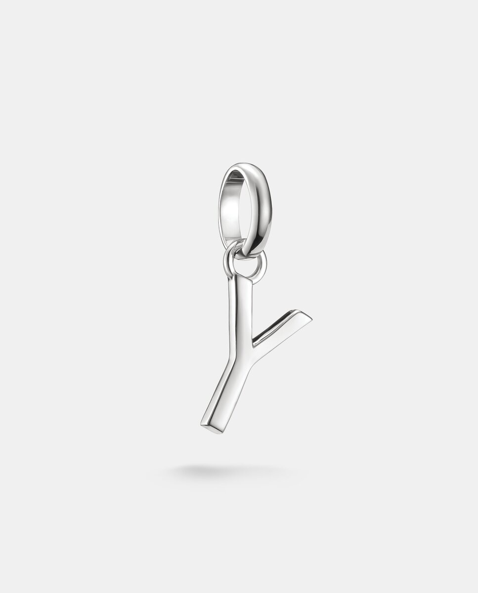 Imagen 0 de Colgante charm letra y connect plata Plata