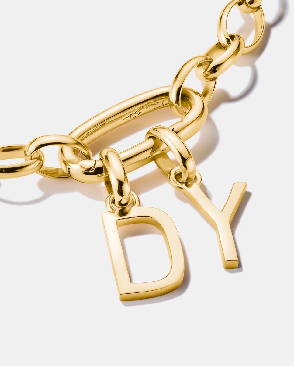 Colgante charm letra d connect baño de - Thomas Sabo - Oro Oro-2