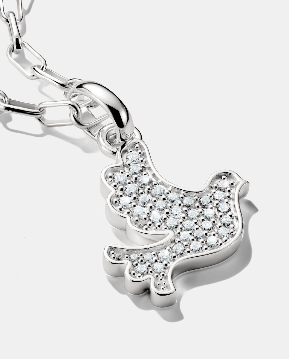 Colgante charm paloma de la paz connect plata Plata Thomas Sabo Plata-2