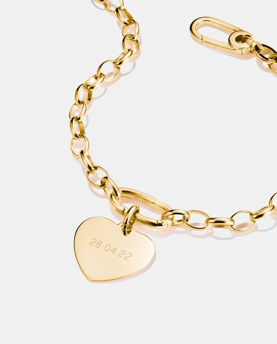 Colgante charm corazón grande connect baño de - Thomas Sabo - Oro Oro-2