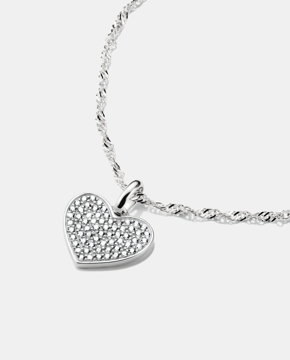 Colgante charm corazón pavé connect - Thomas Sabo - Plata Plata-2