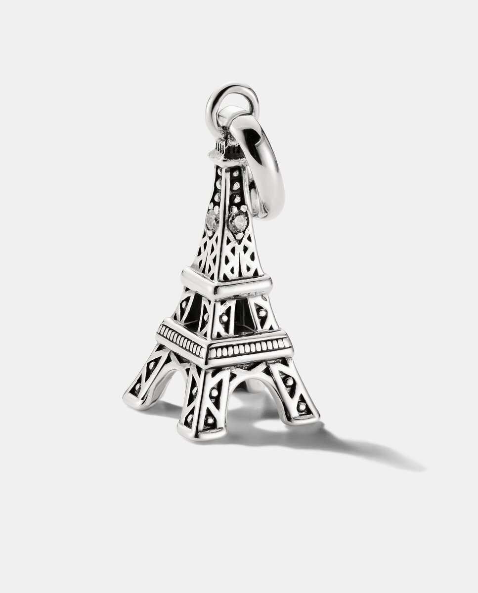 Colgante charm torre eiffel connect - Thomas Sabo - Plata Plata-2
