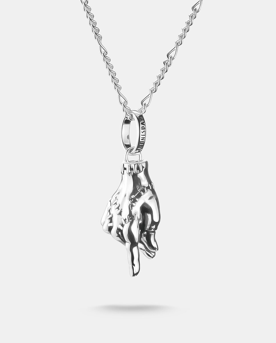 Imagen 0 de Collar miércoles cosa plata Plata