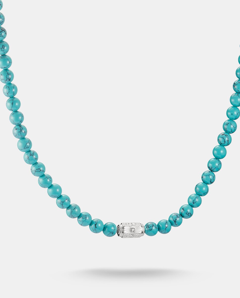 Imagen 1 de Collar beads turquesa elyndra de plata - Thomas Sabo - Turquesa Turquesa