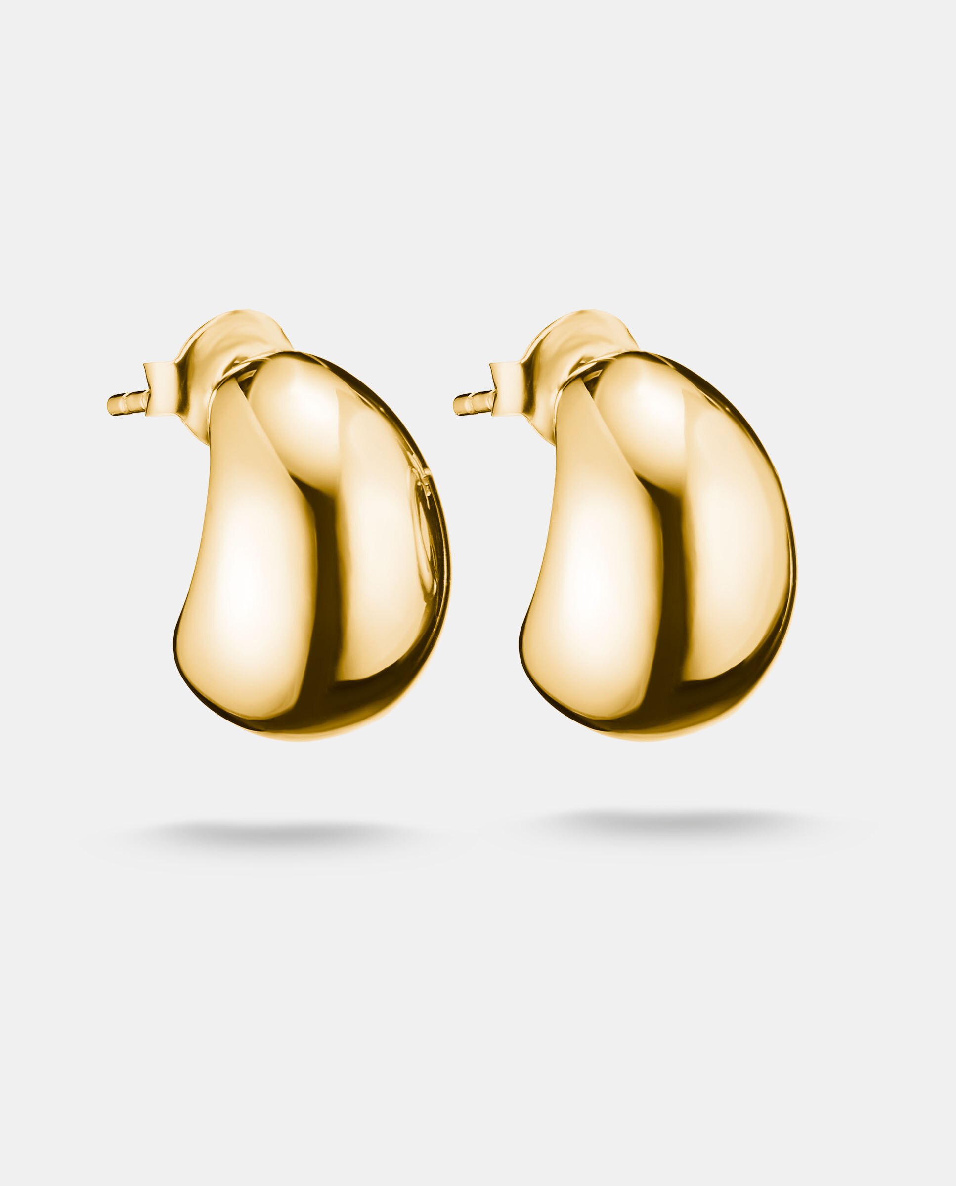 Imagen 0 de Pendientes en forma de gota Oro