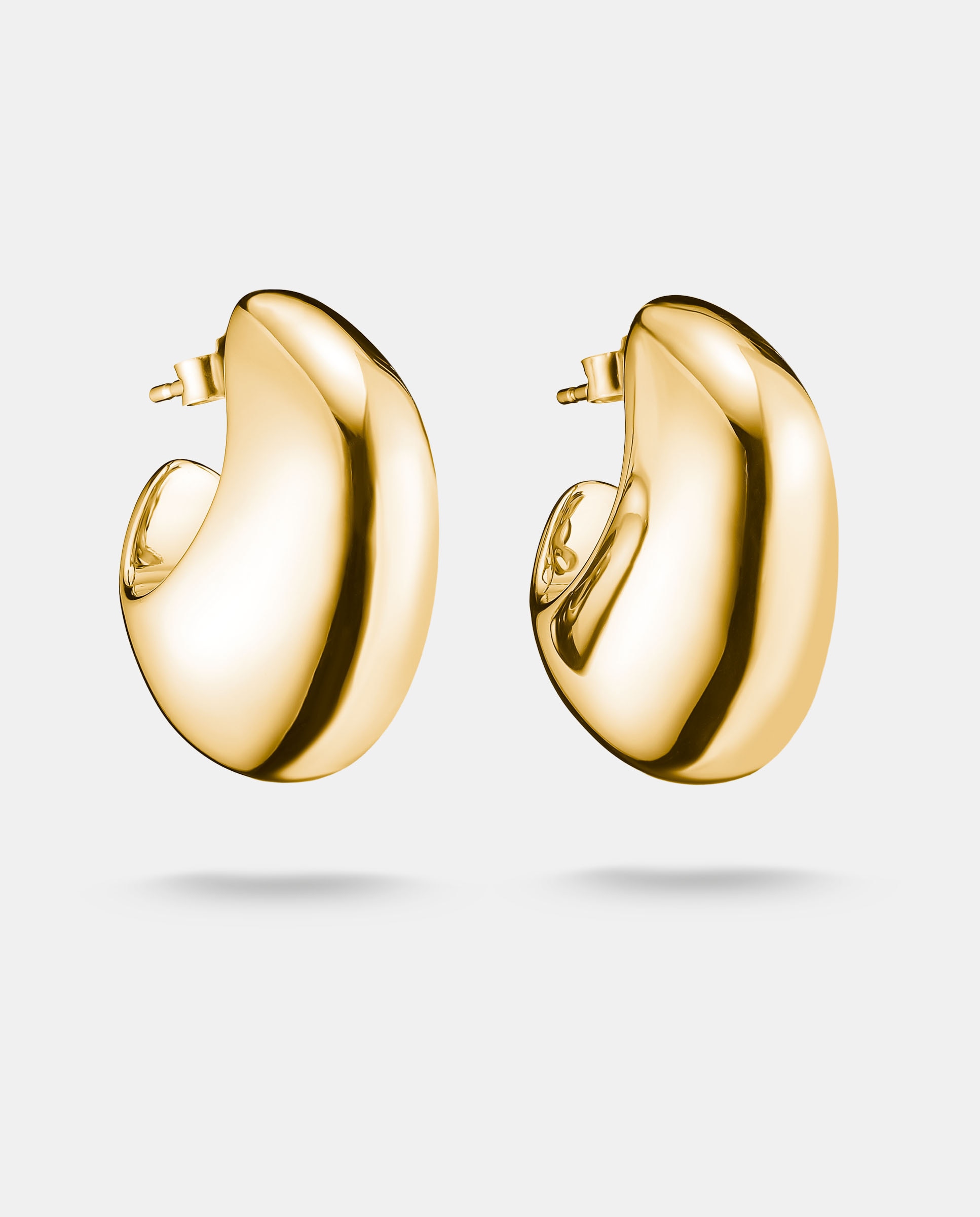 Imagen 0 de Pendientes chunky Oro