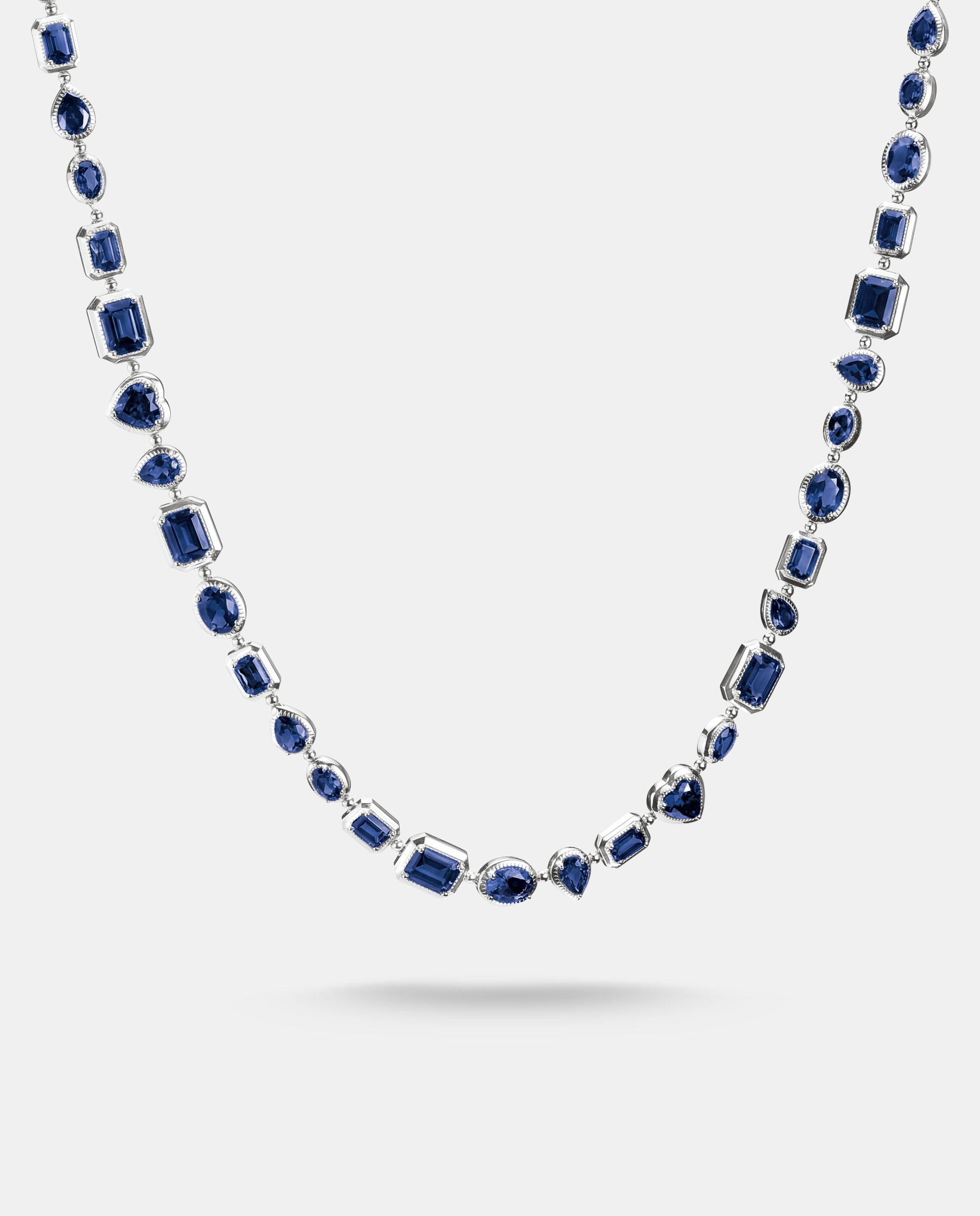 Cadena con nanocristal azul - Thomas Sabo - Plata Plata-1
