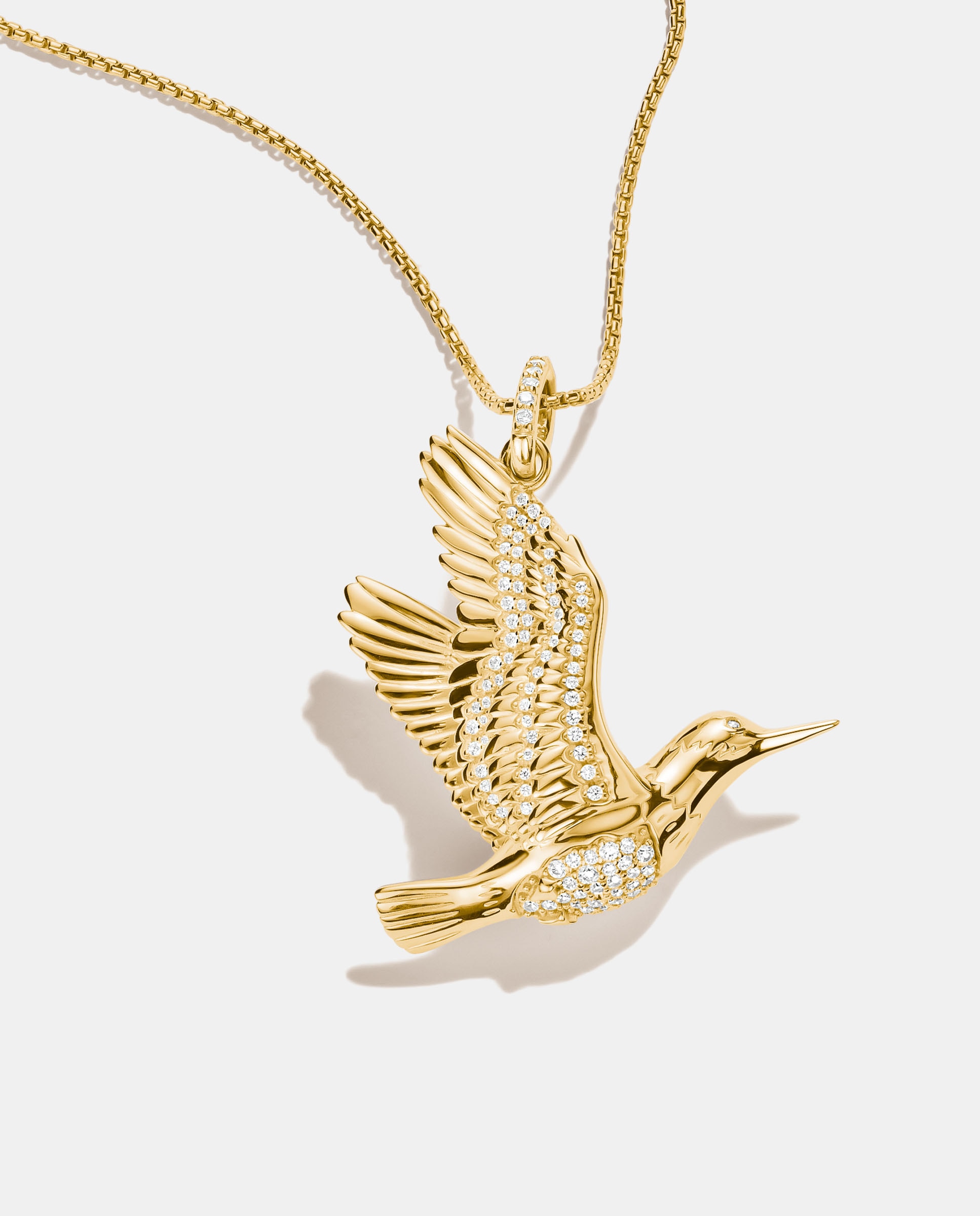 Colgante martín pescador con zirconia blanca - Thomas Sabo - Oro Oro-2