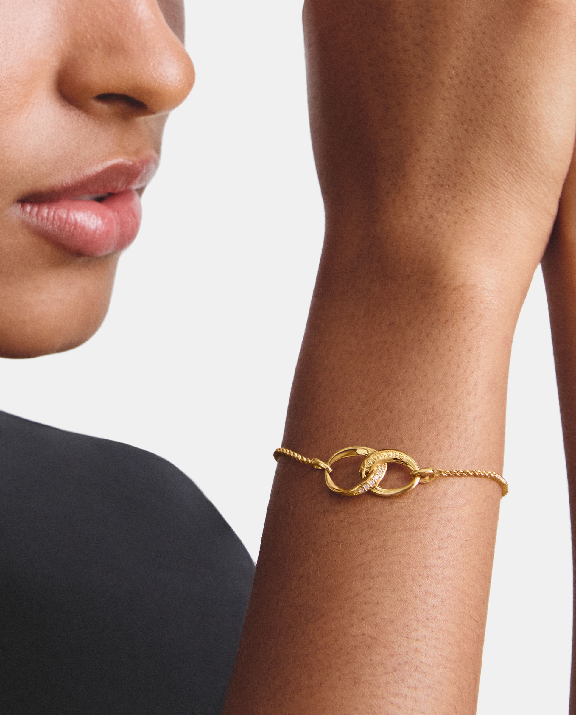 Pulsera tennis together con circonita blanca - Thomas Sabo - Oro Oro-3