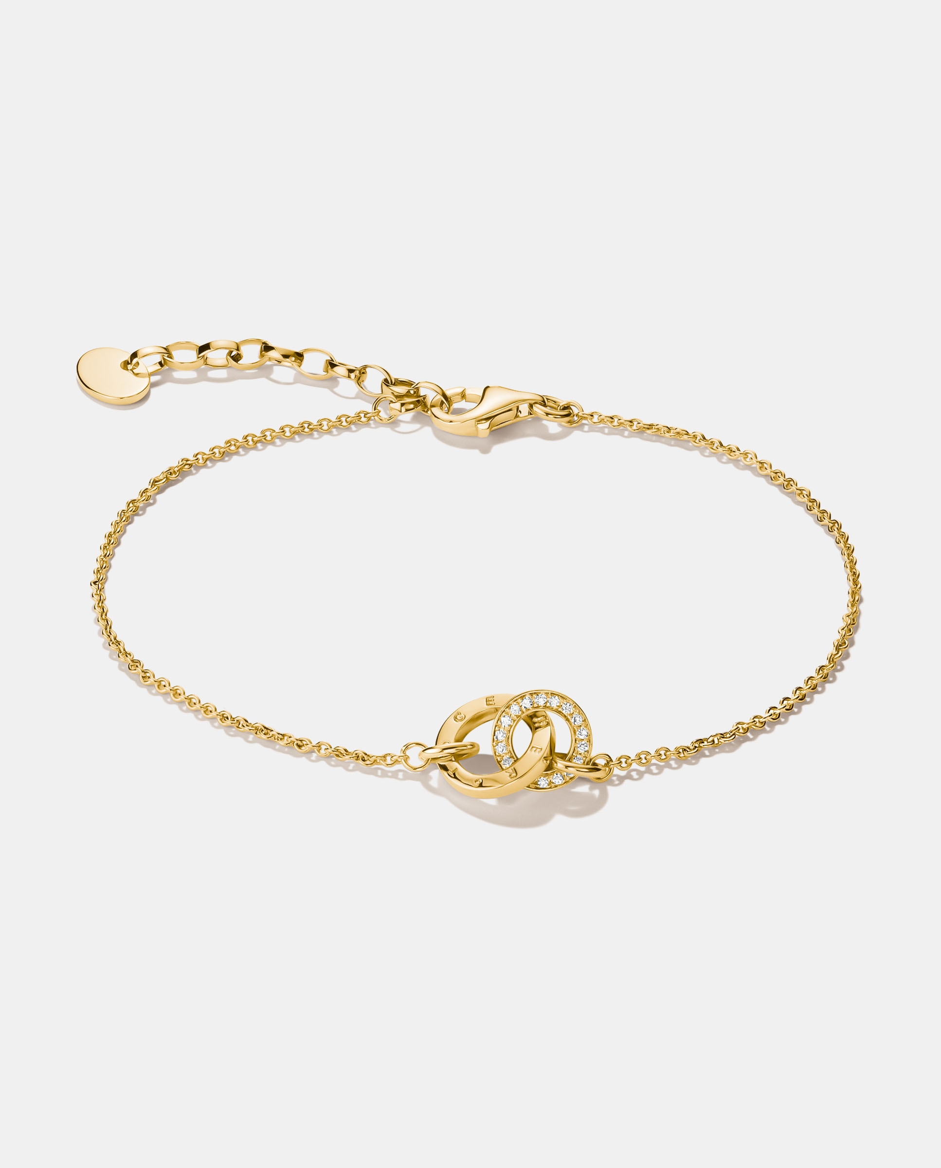 Imagen 0 de Pulsera tennis together con circonita blanca Oro