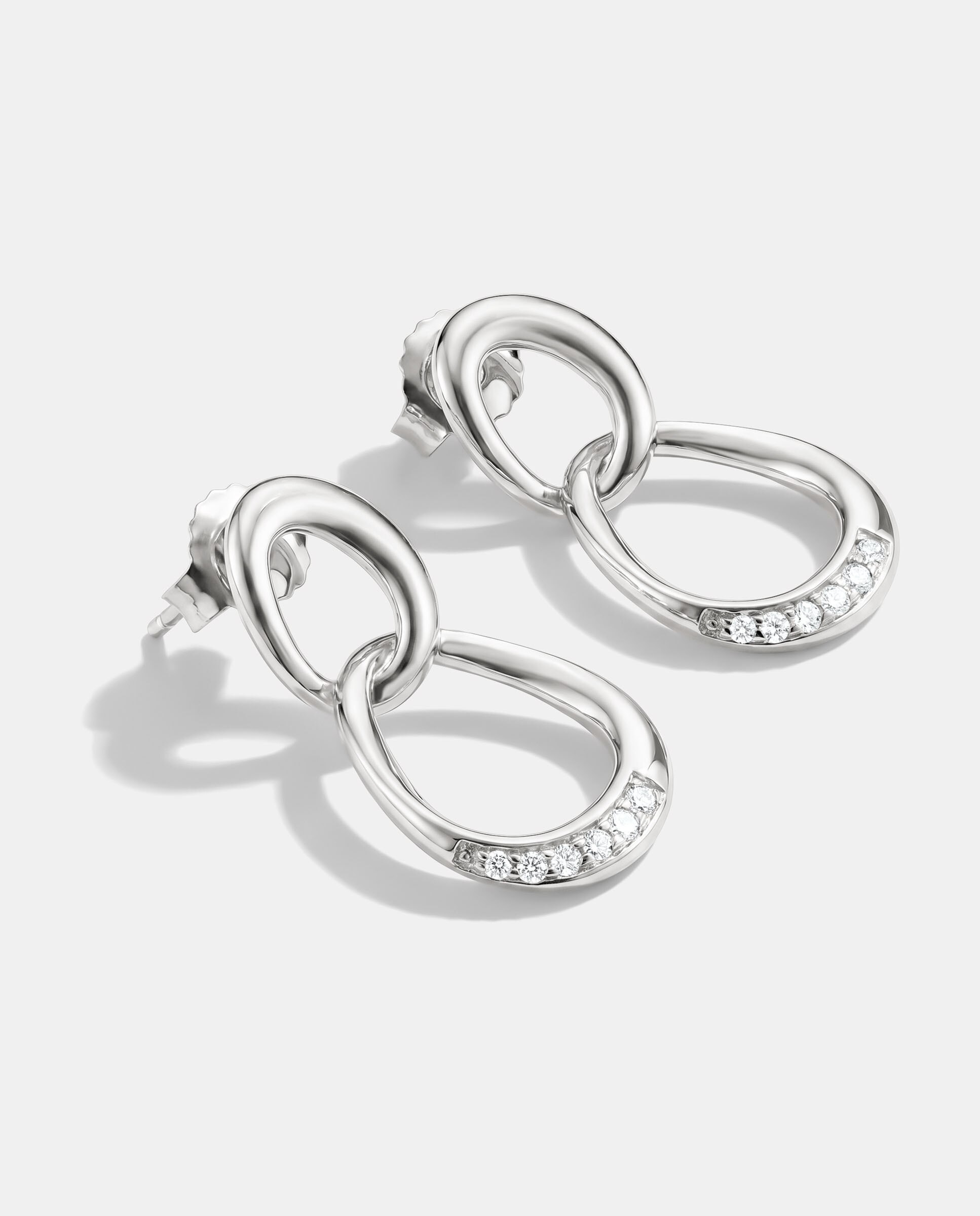 Pendientes together con circonita blanca - Thomas Sabo - Plata Plata-2