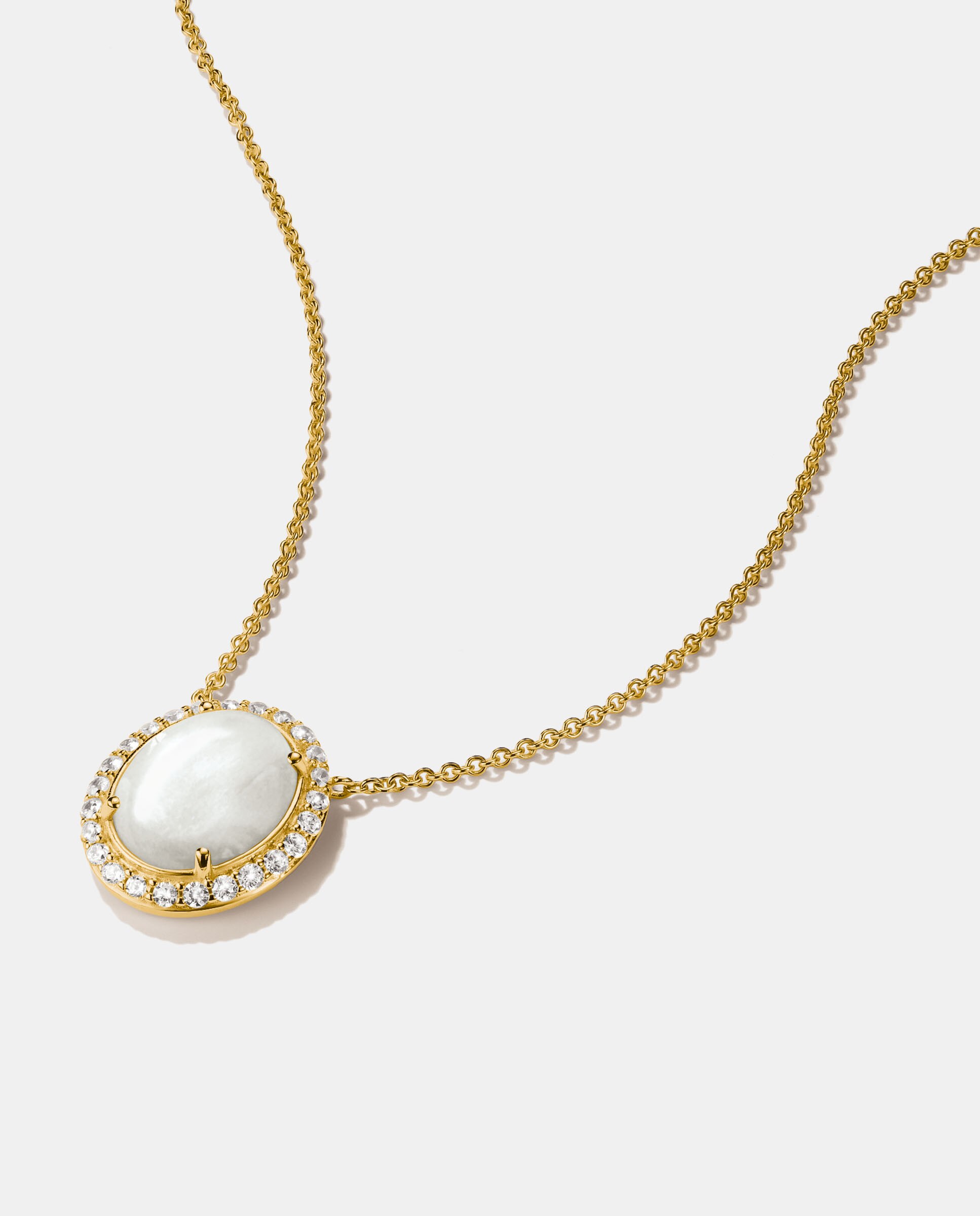 Cadena nácar con circonita blanca - Thomas Sabo - Oro Oro-2