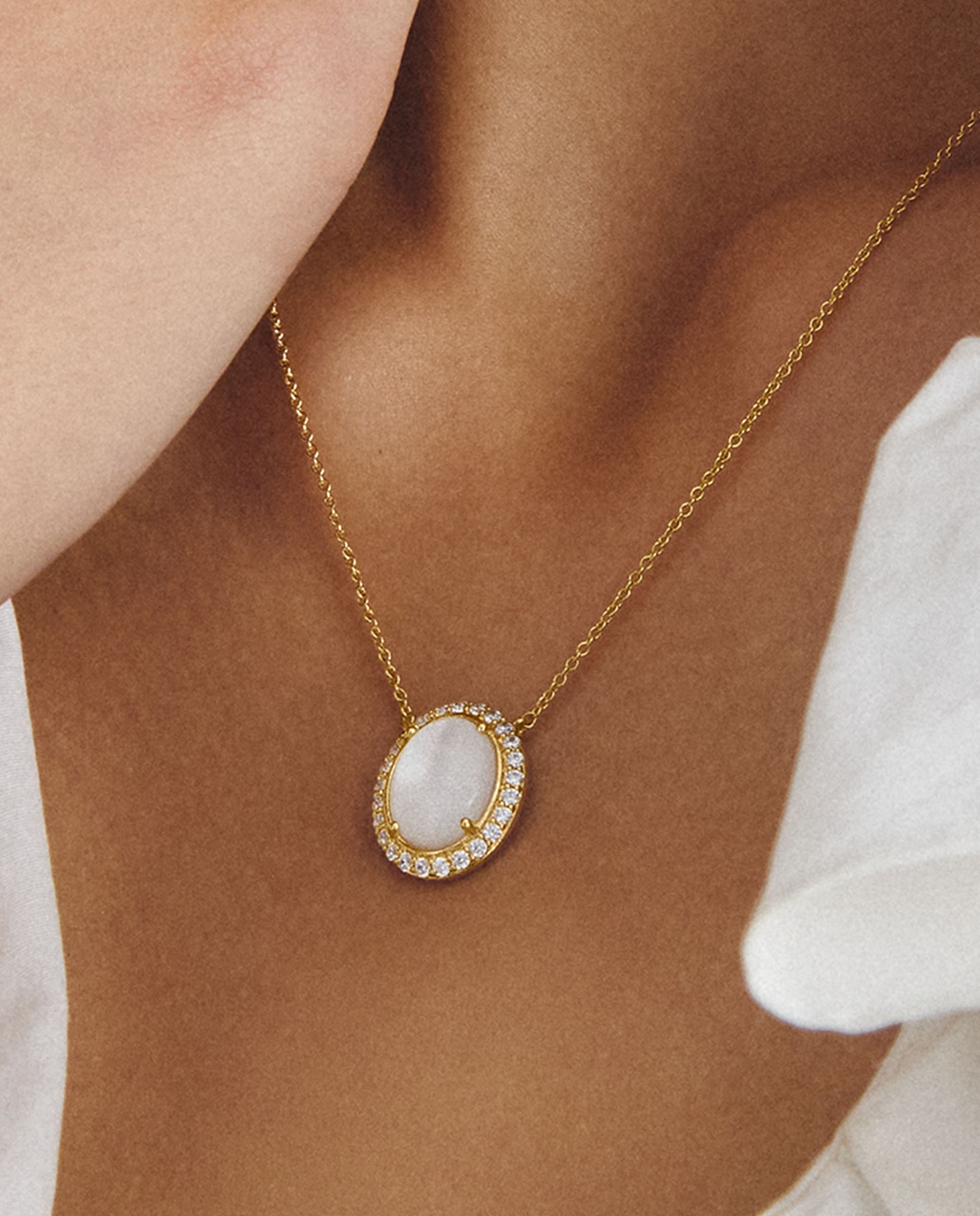 Cadena nácar con circonita blanca - Thomas Sabo - Oro Oro-4
