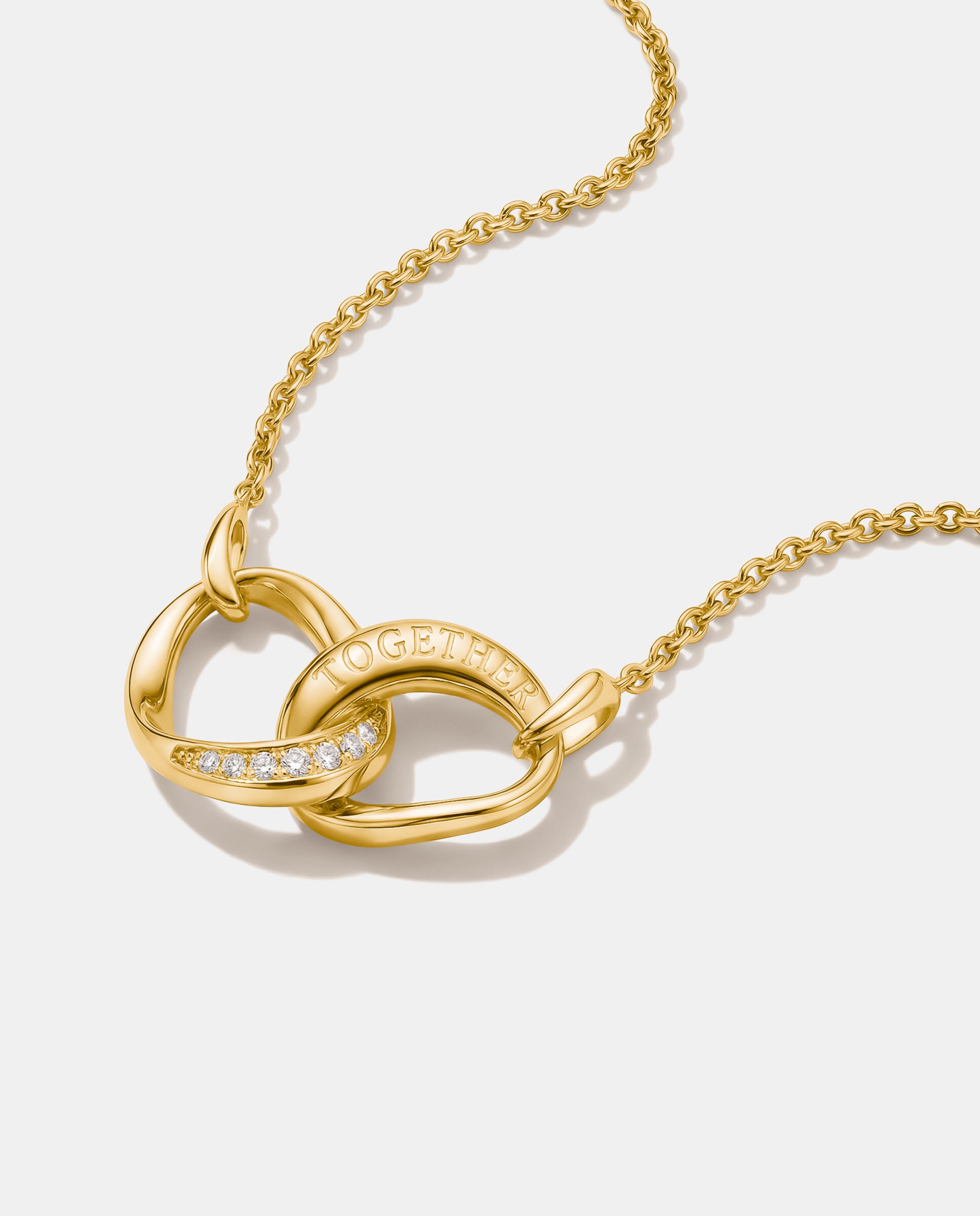 Cadena together con circonita blanca - Thomas Sabo - Oro Oro-2
