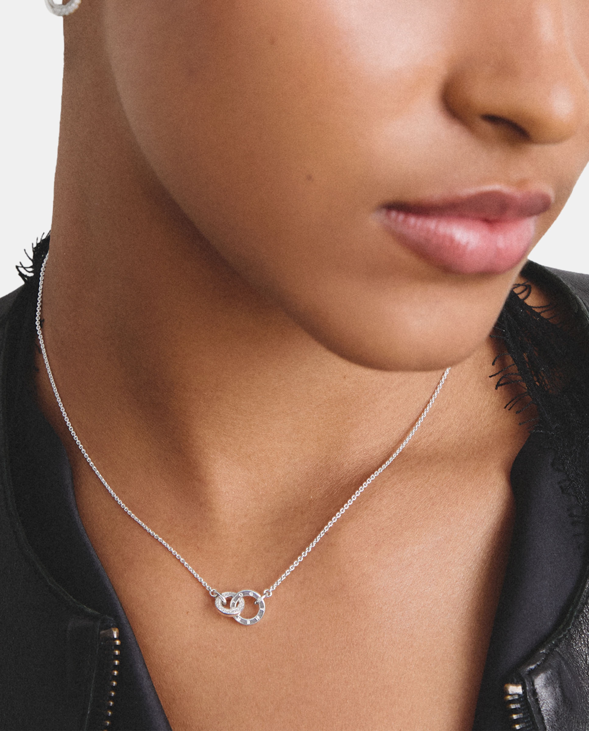Cadena together con circonita blanca - Thomas Sabo - Plata Plata-4