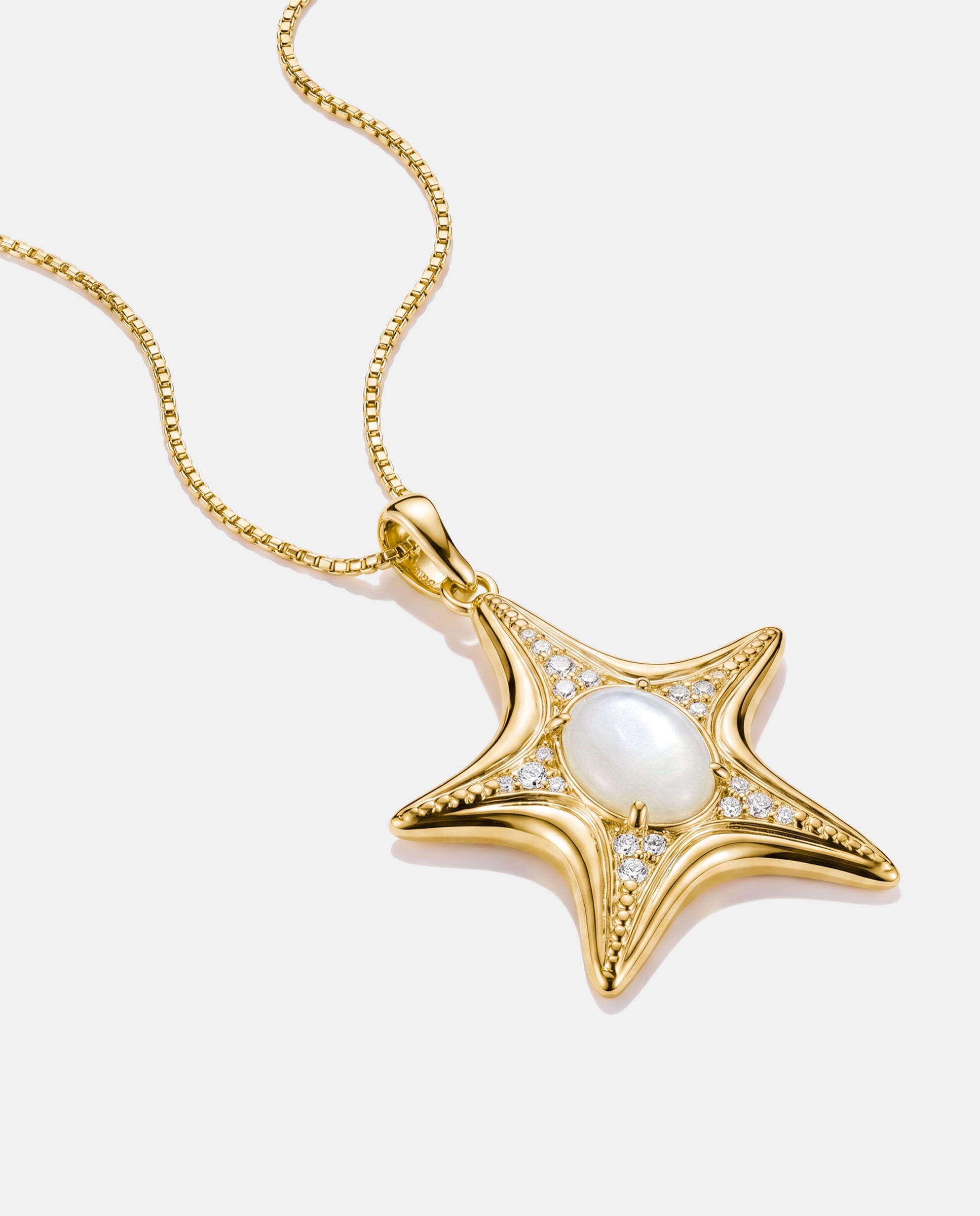 Colgante estrella de mar con nácar - Thomas Sabo - Oro Oro-2